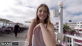 Real Teens - Teen POV pussy play with regard to public